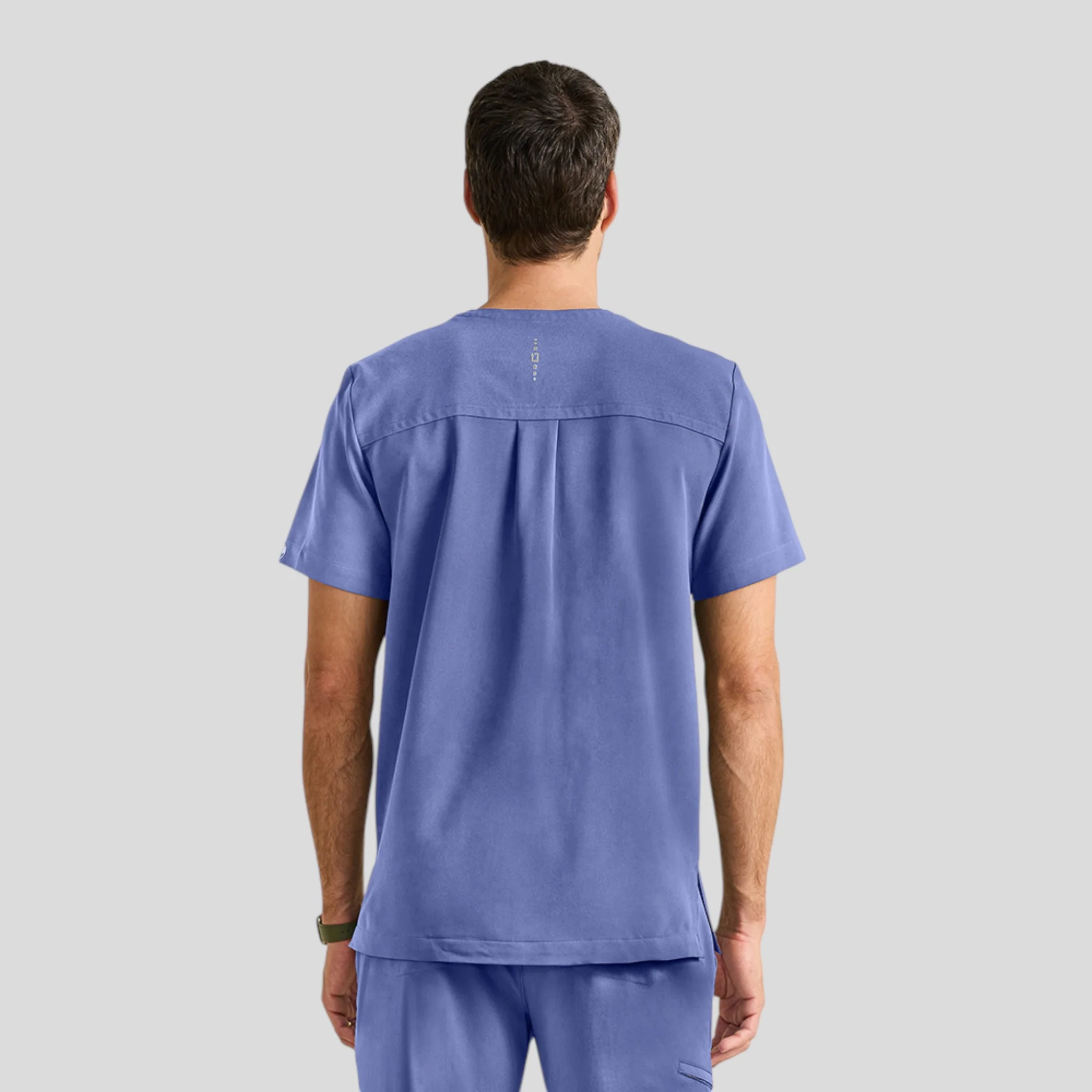 Scrub Top V Neck Healing Hands (360) For Men - Image 11