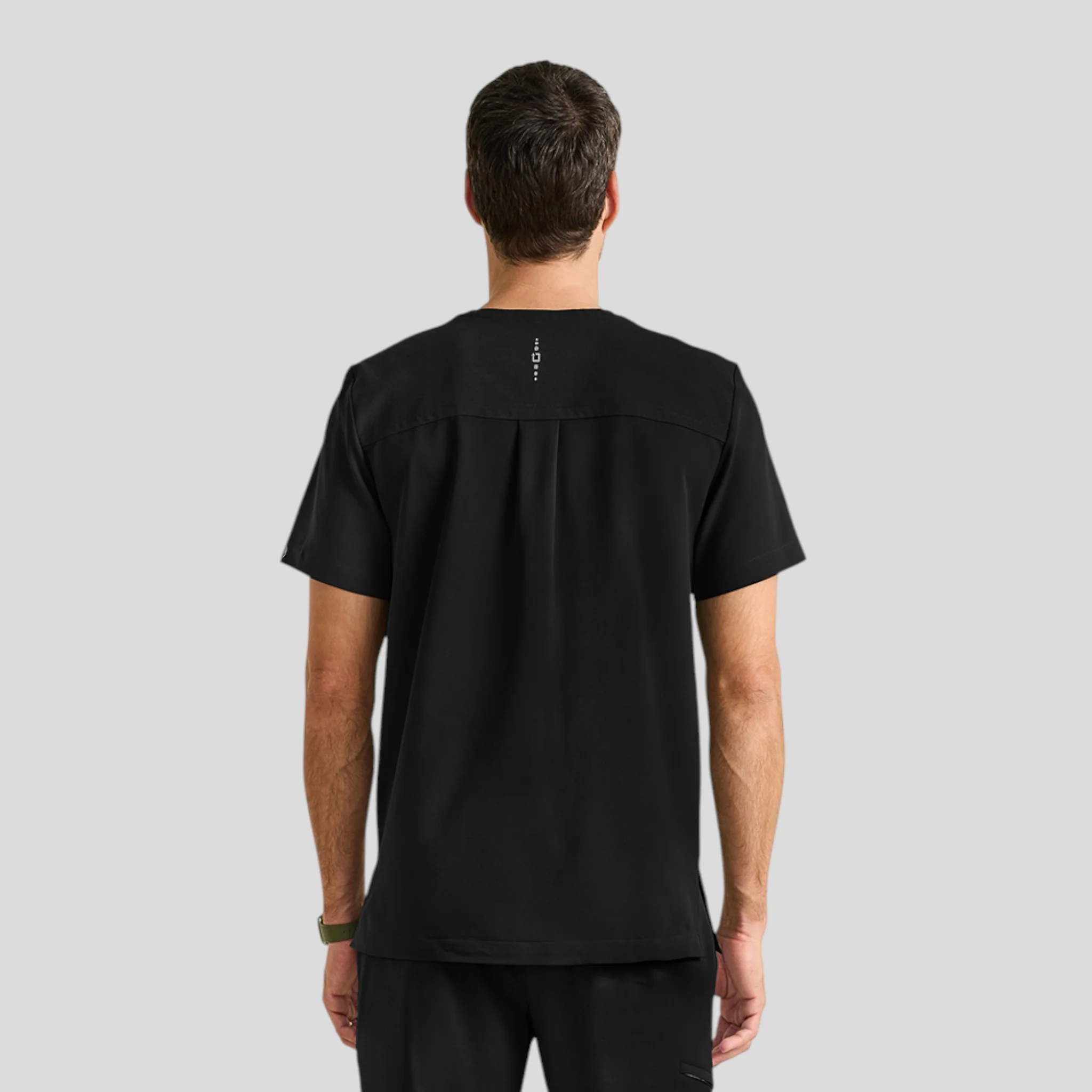 Scrub Top V Neck Healing Hands (360) For Men - Image 5