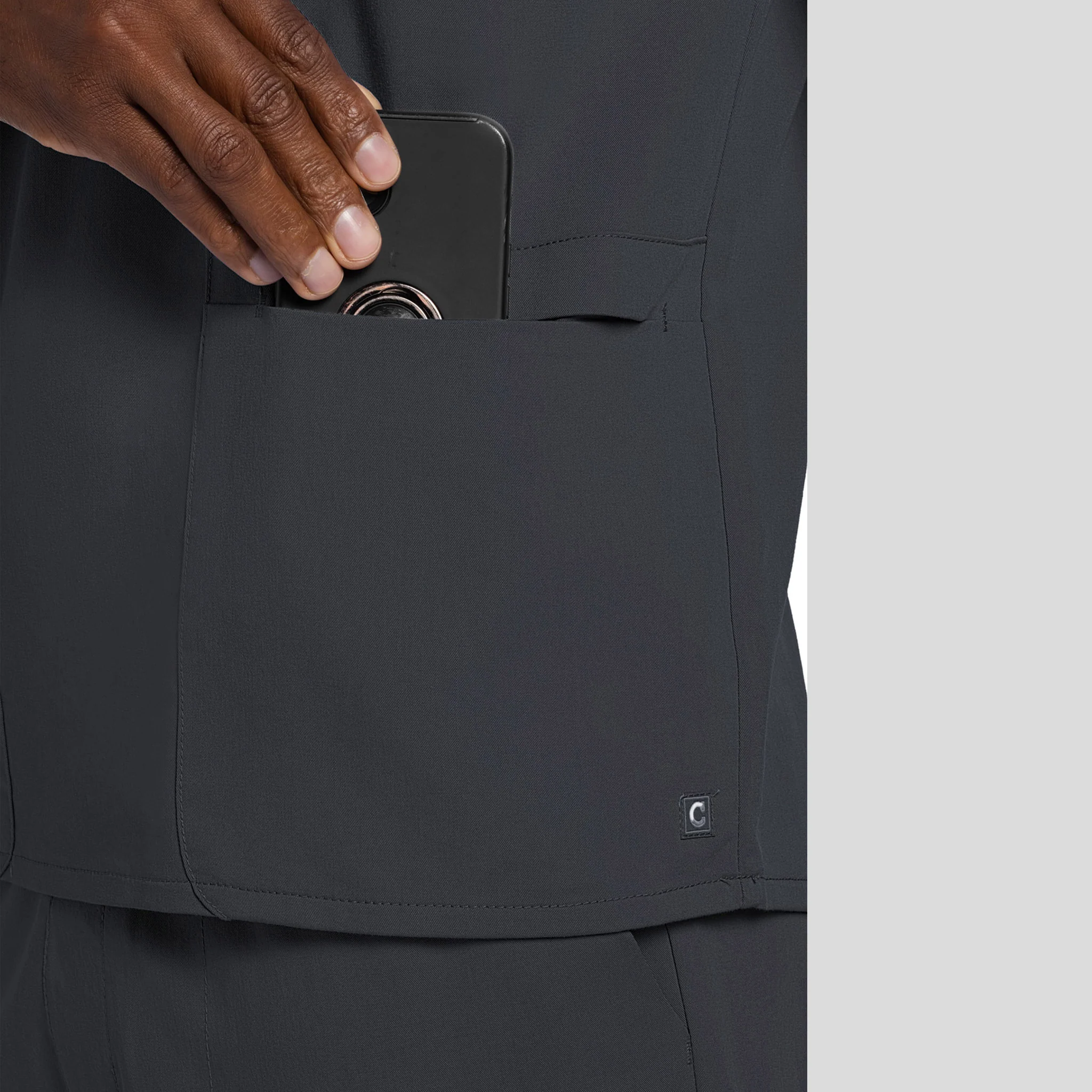 Scrub Top V-Neck Atmos For Men - Image 12