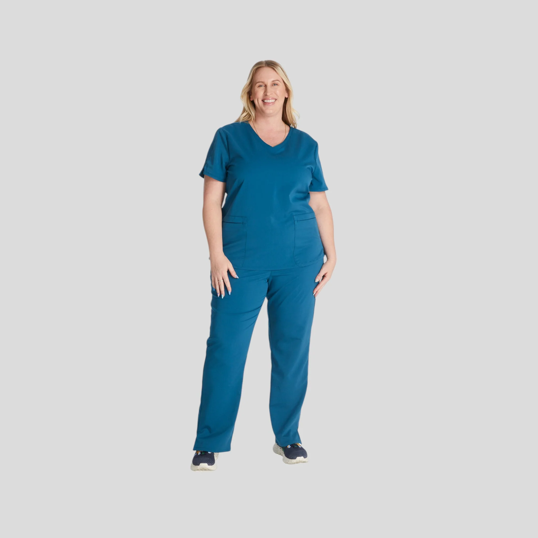 Scrub Top V-Neck Atmos For Women - Image 10