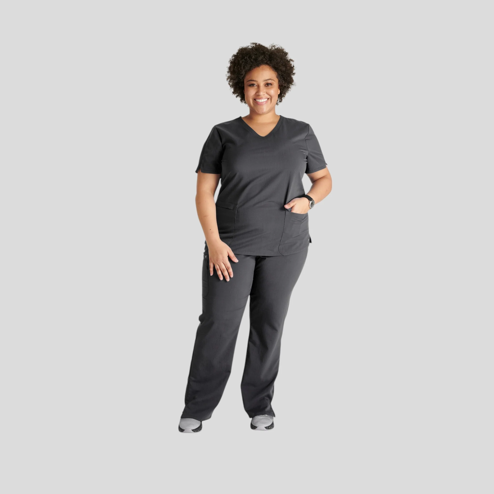 Scrub Top V-Neck Atmos For Women - Image 13