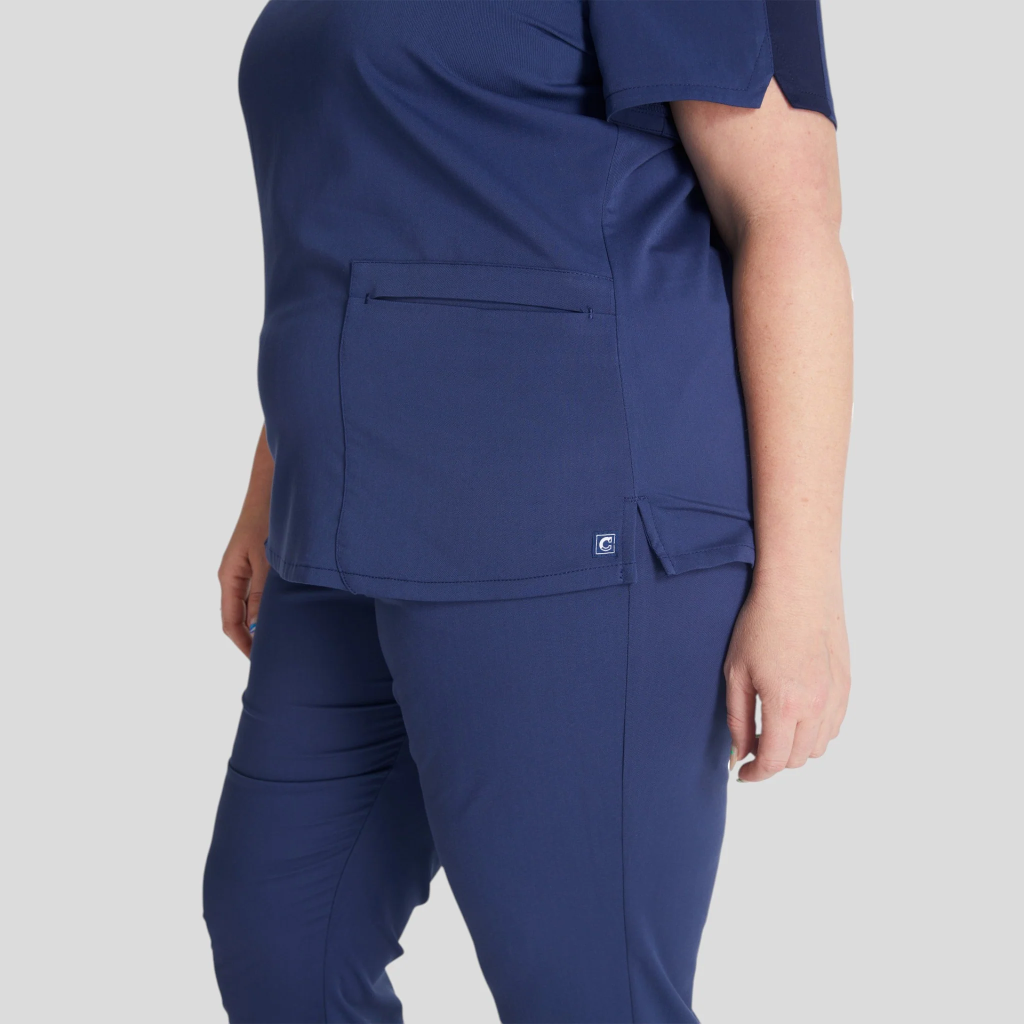 Scrub Top V-Neck Atmos For Women - Image 6