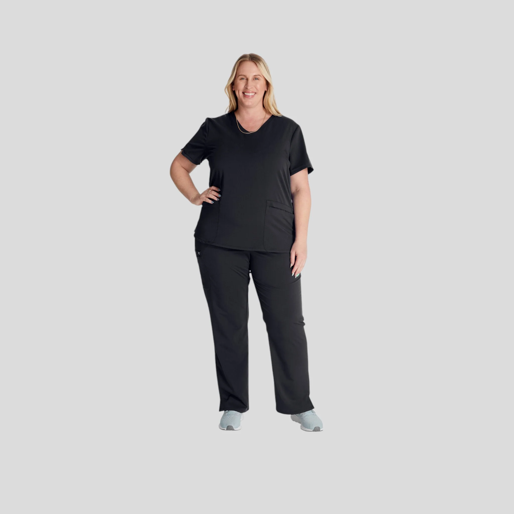 Scrub Top V-Neck Atmos For Women - Image 7