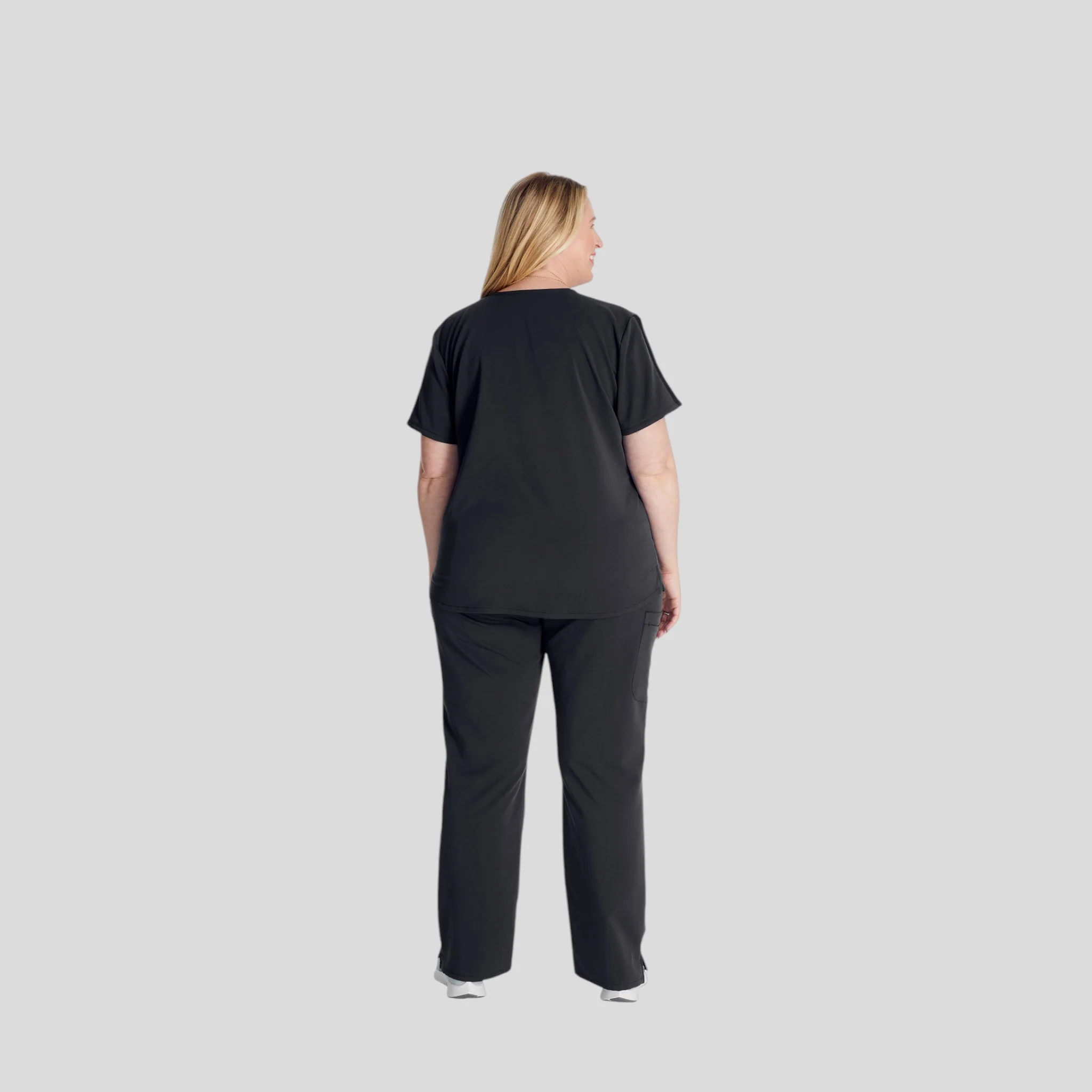 Scrub Top V-Neck Atmos For Women - Image 8