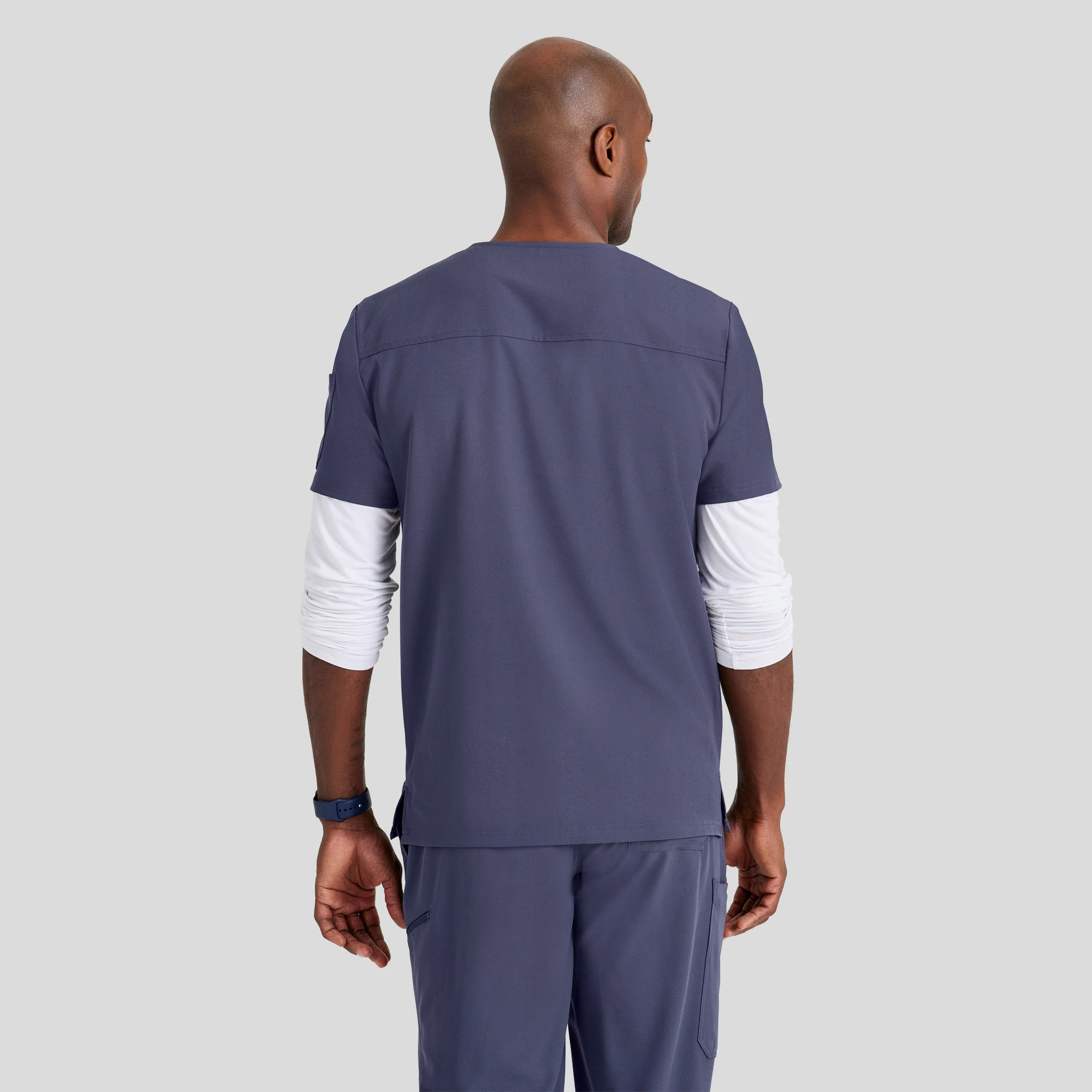 V-Neck Barco Unify Scrub Top for Men - Image 10