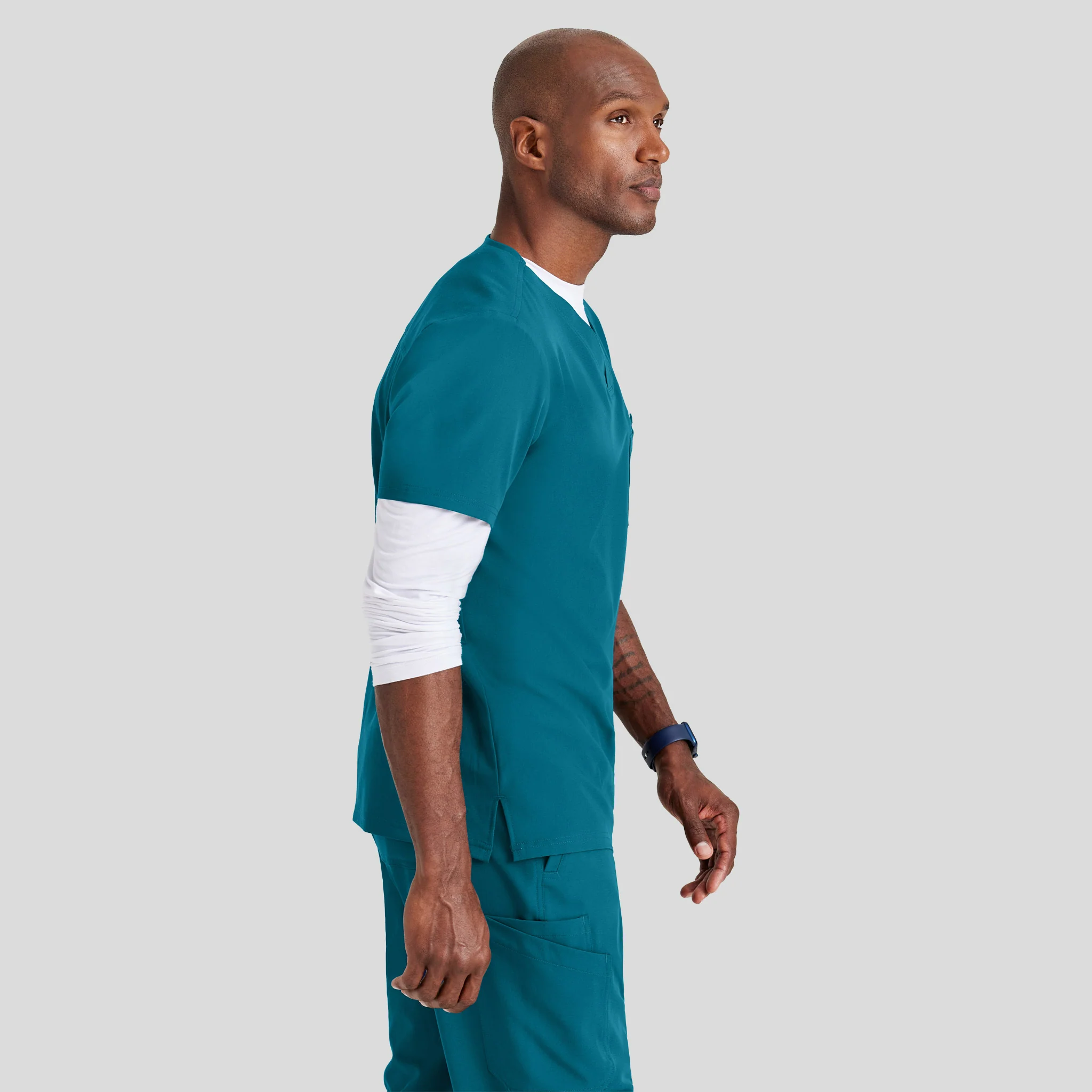 V-Neck Barco Unify Scrub Top for Men - Image 14