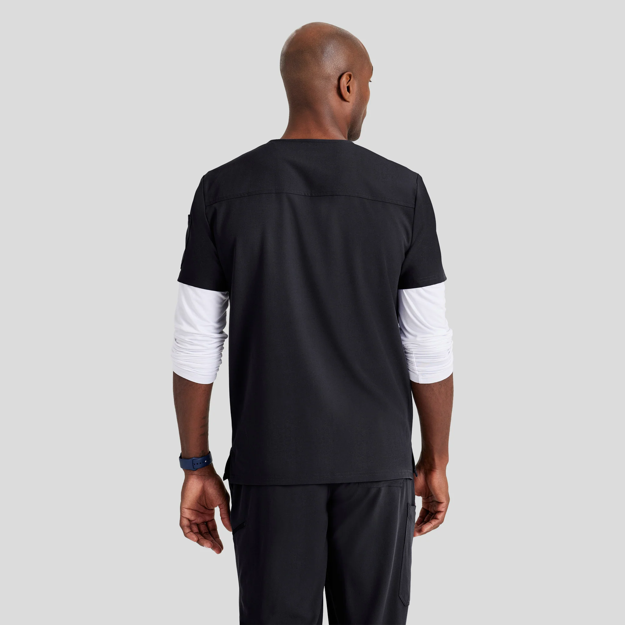 V-Neck Barco Unify Scrub Top for Men - Image 17