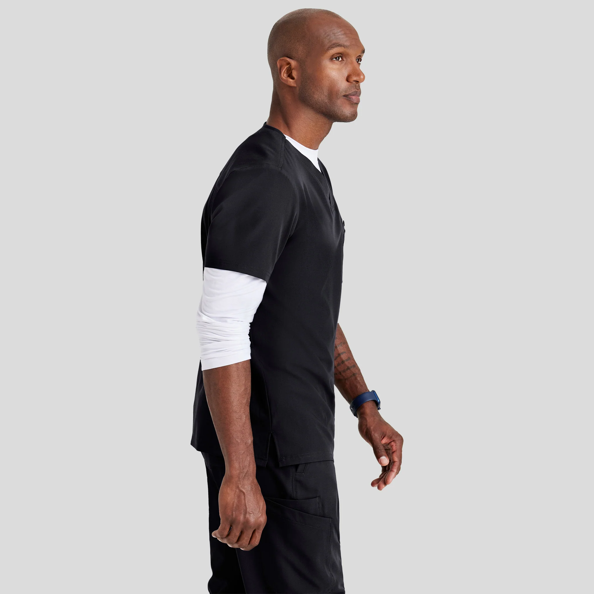 V-Neck Barco Unify Scrub Top for Men - Image 18