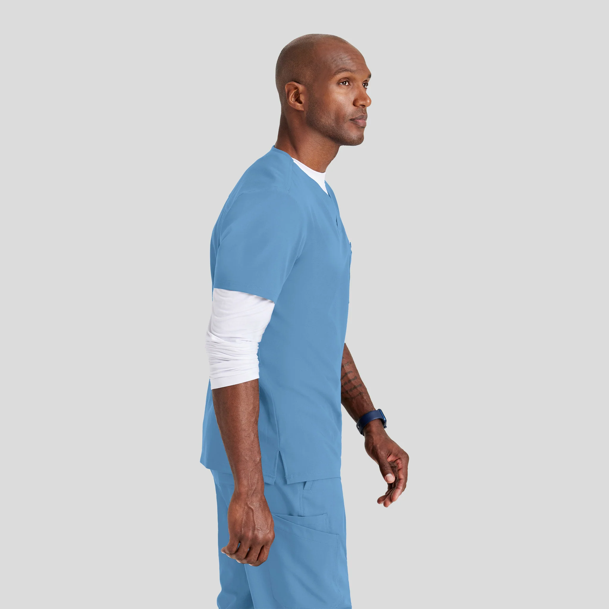 V-Neck Barco Unify Scrub Top for Men - Image 7