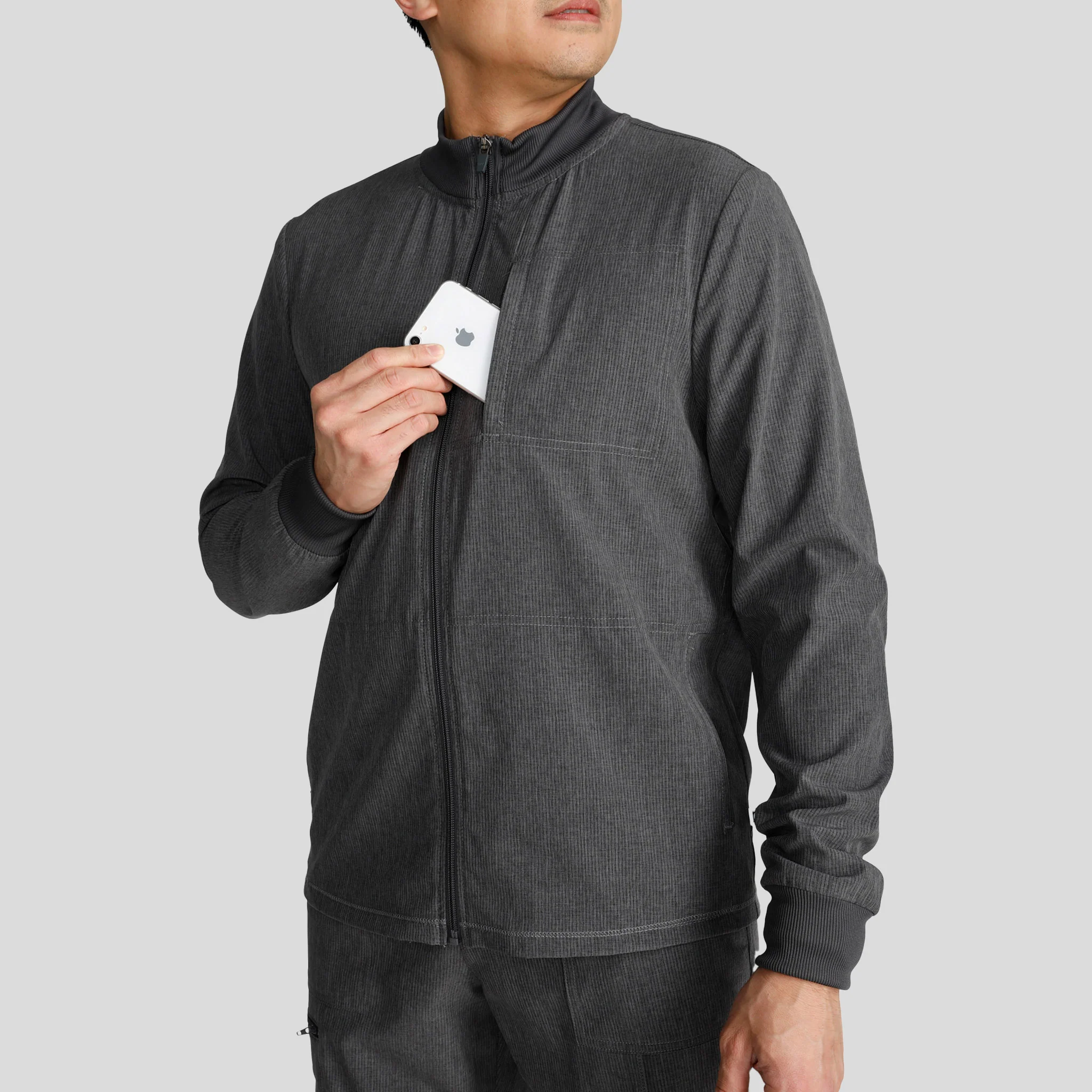 Medical Scrub Jacket Cherokee For Men - Image 10