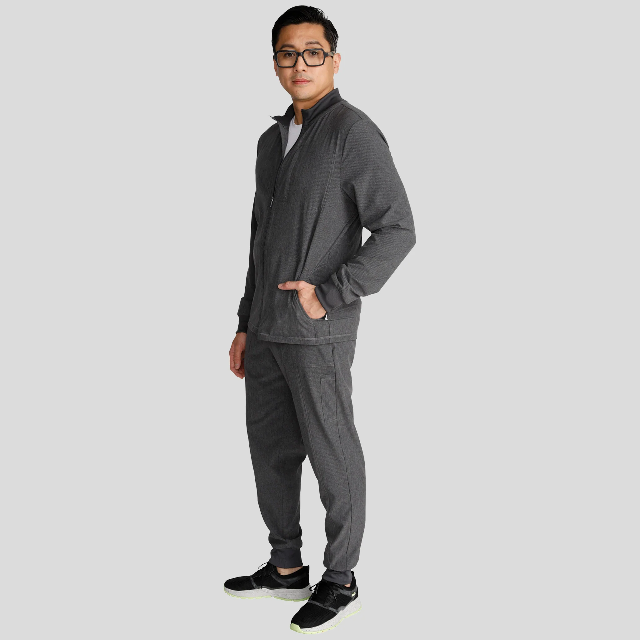 Medical Scrub Jacket Cherokee For Men - Image 12