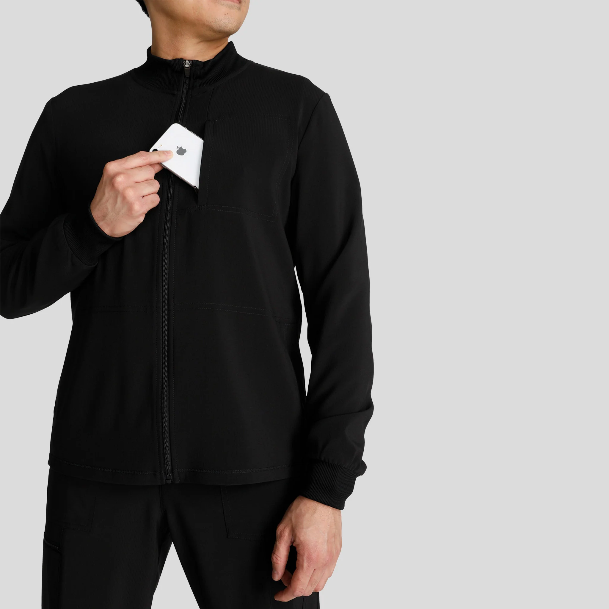 Medical Scrub Jacket Cherokee For Men - Image 7