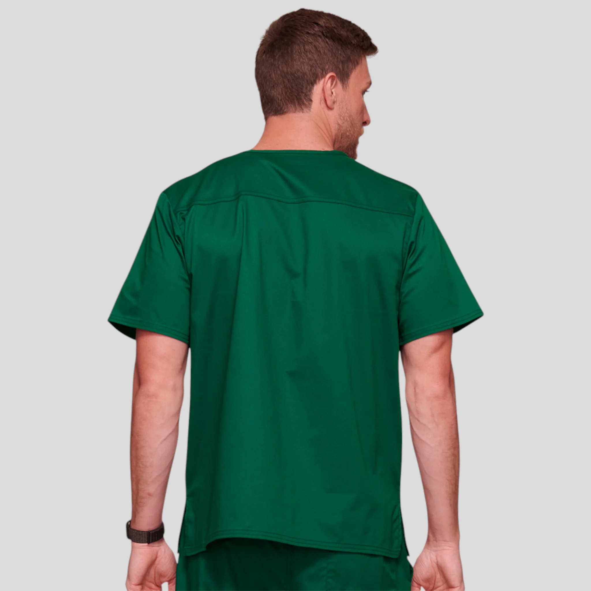 Scrub Top Cherokee V-Neck For Men - Image 11