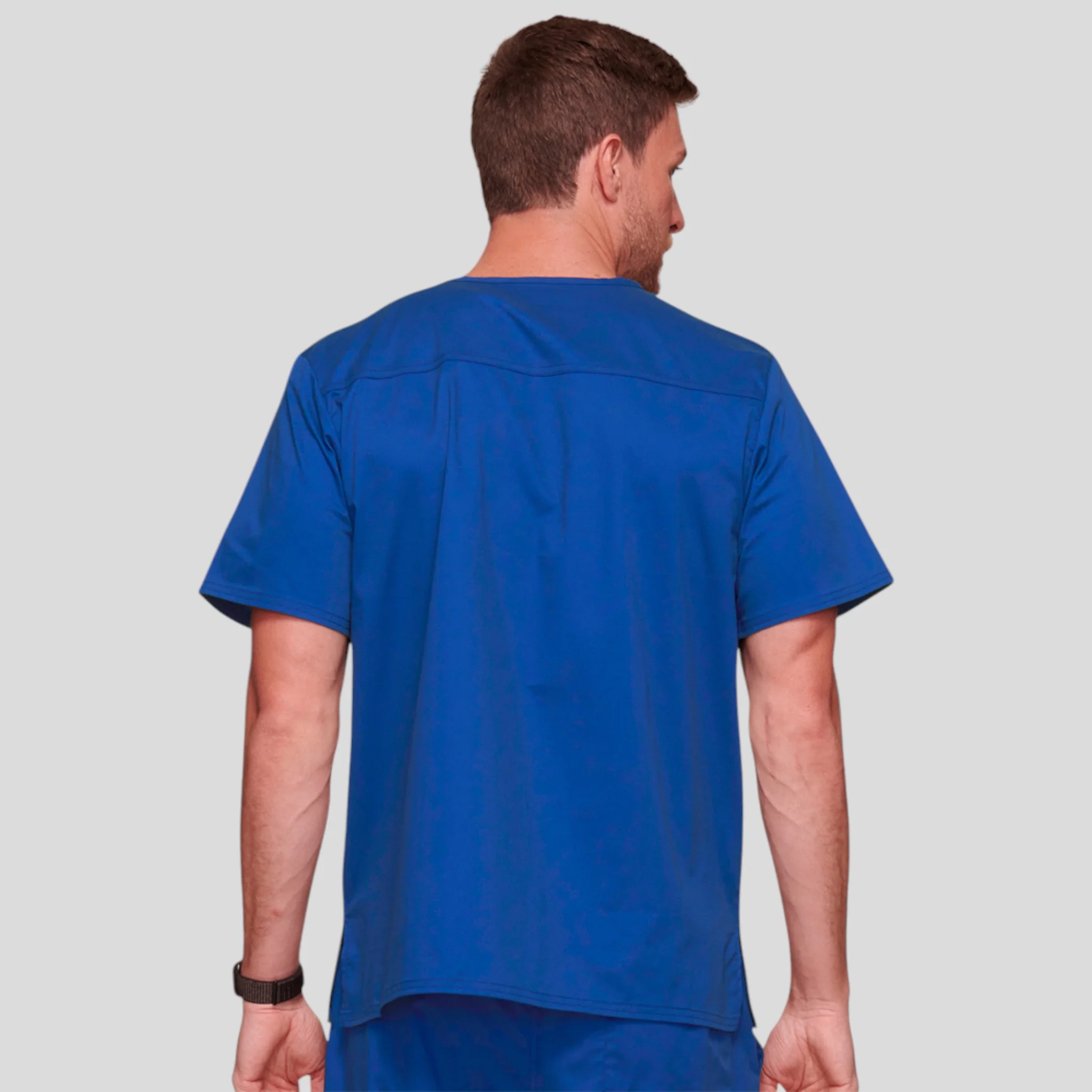 Scrub Top Cherokee V-Neck For Men - Image 17