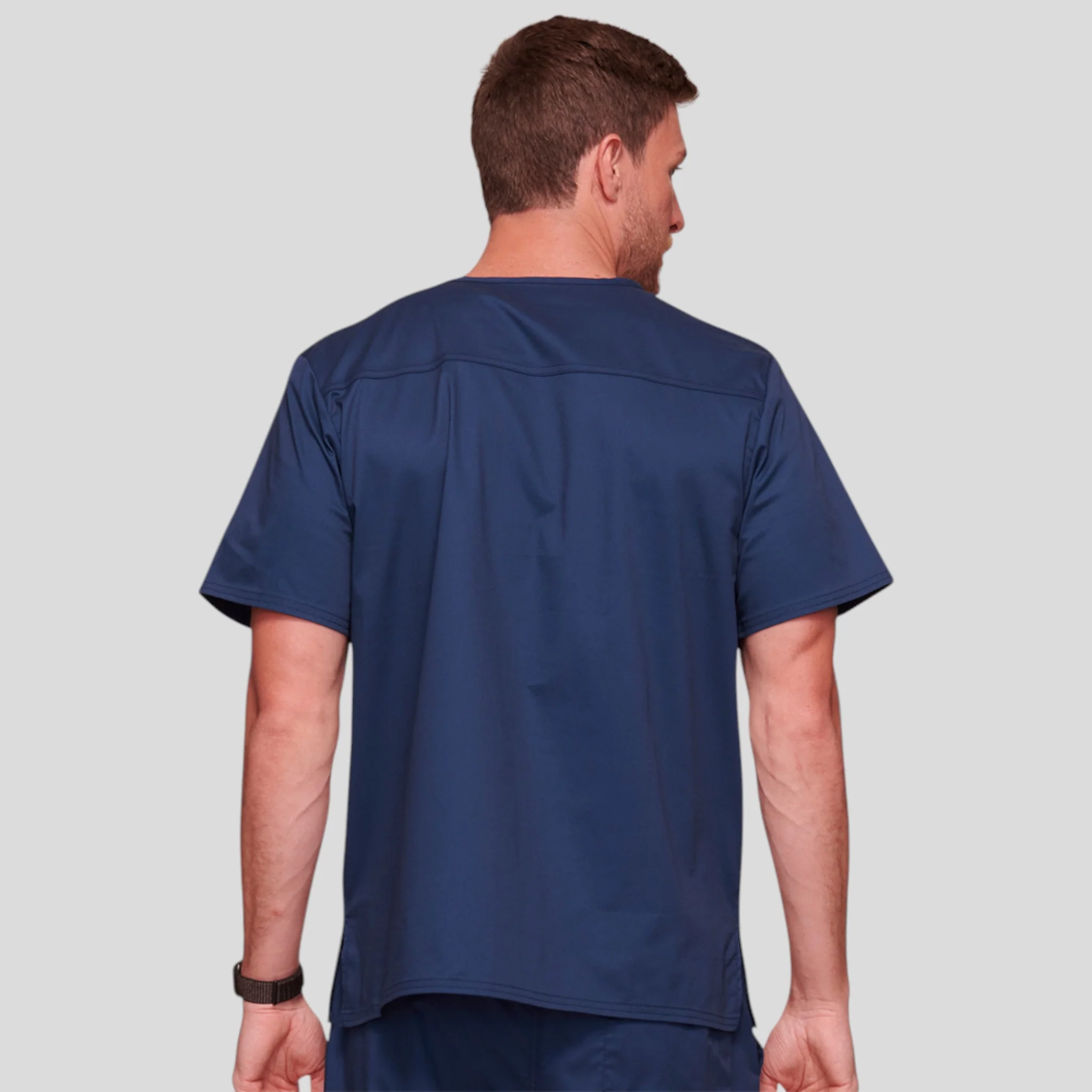Scrub Top Cherokee V-Neck For Men - Image 5