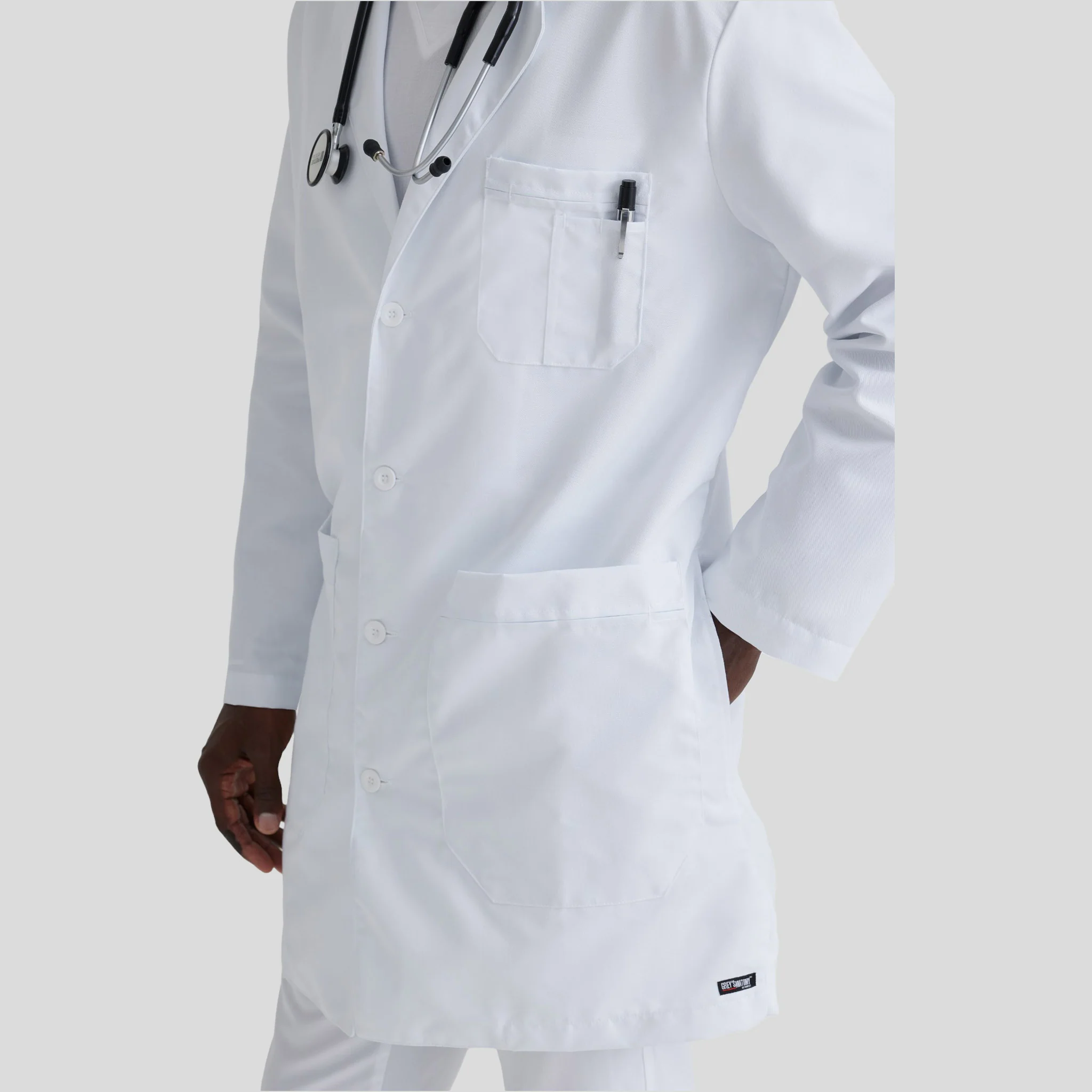 Labcoat Grey's Anatomy 37 Inch for Men - Image 3