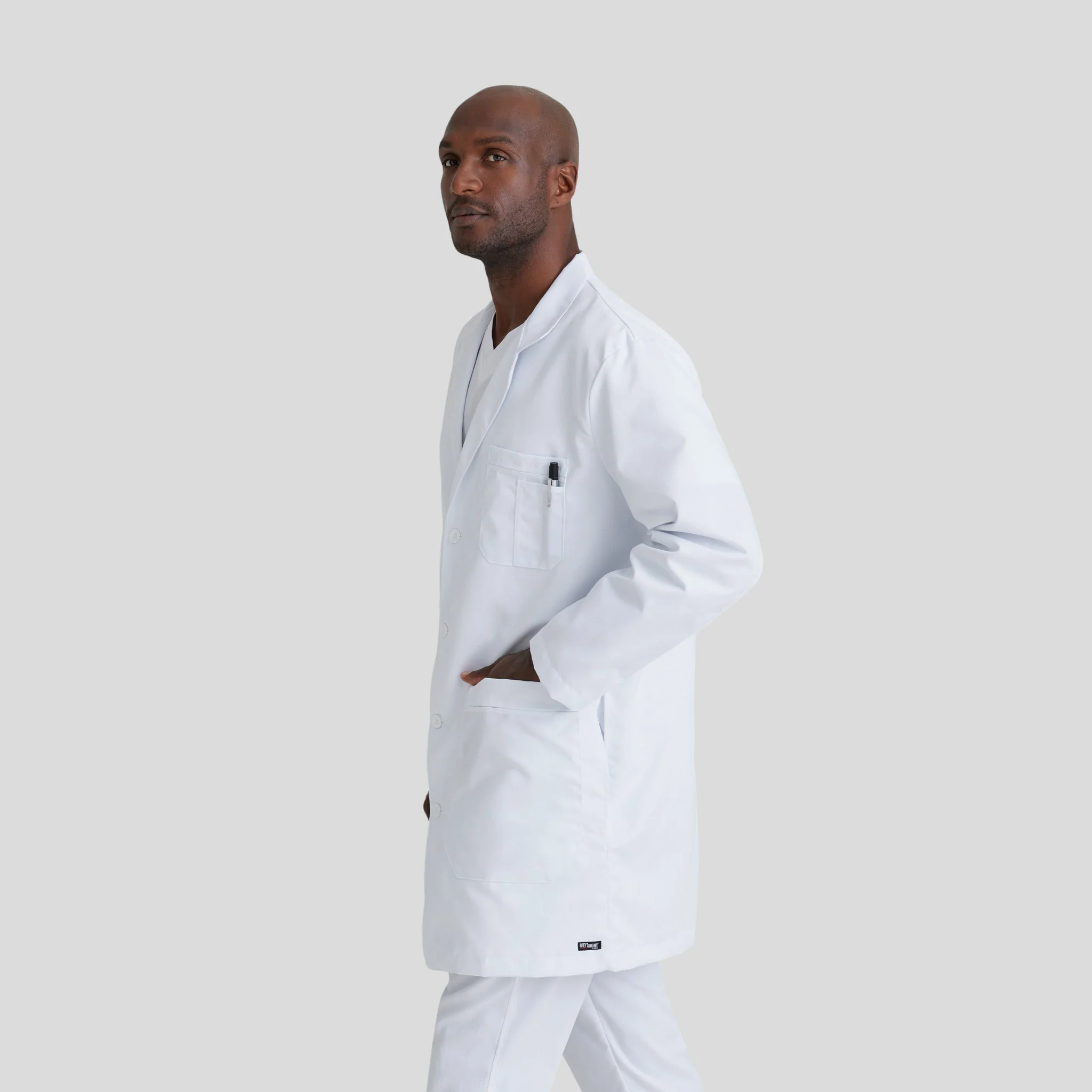 Labcoat Grey's Anatomy 37 Inch for Men - Image 4