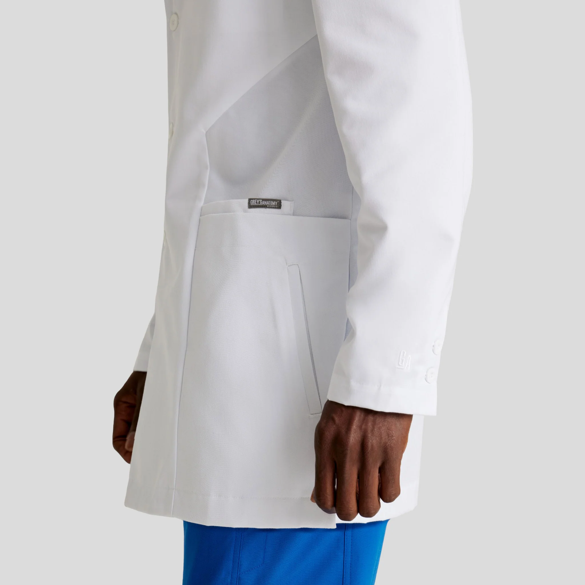 Labcoat Grey's Anatomy 35 Inch for Men - Image 3