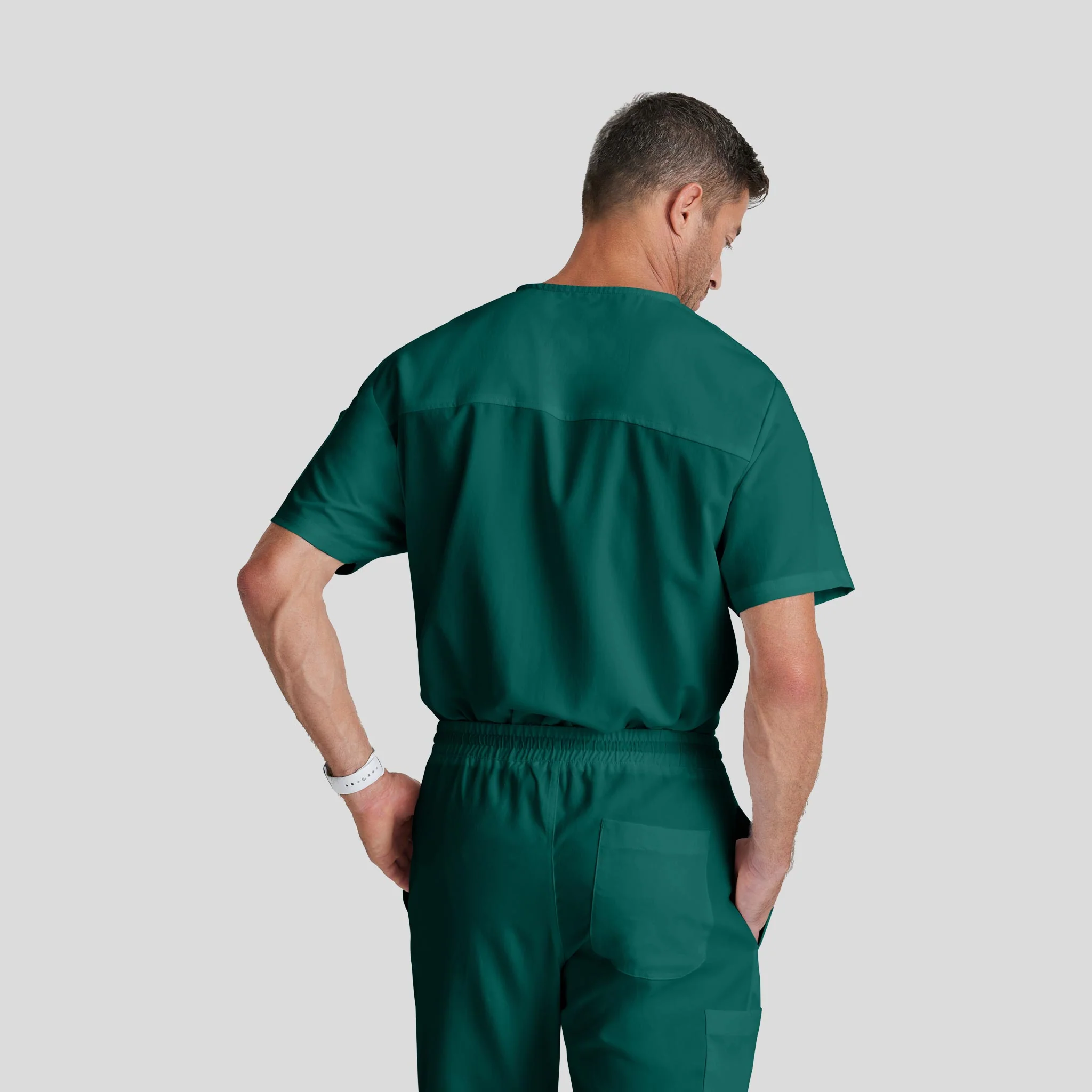 Medical Scrub Top Grey's Anatomy for Men - Image 13