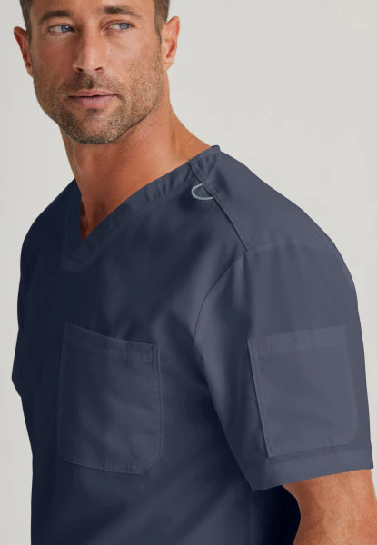 Medical Scrub Top Grey's Anatomy for Men - Image 17