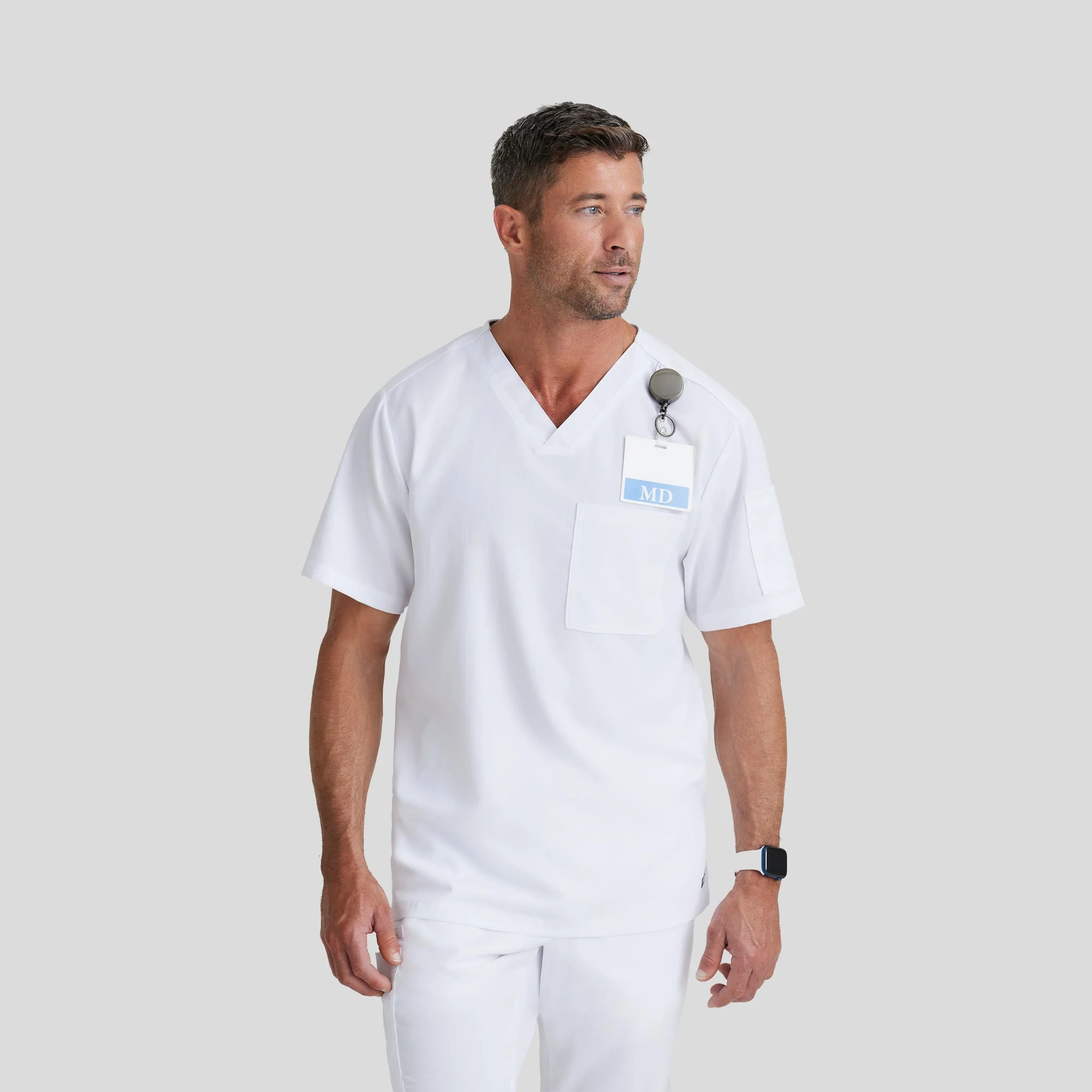 Medical Scrub Top Grey's Anatomy for Men - Image 21