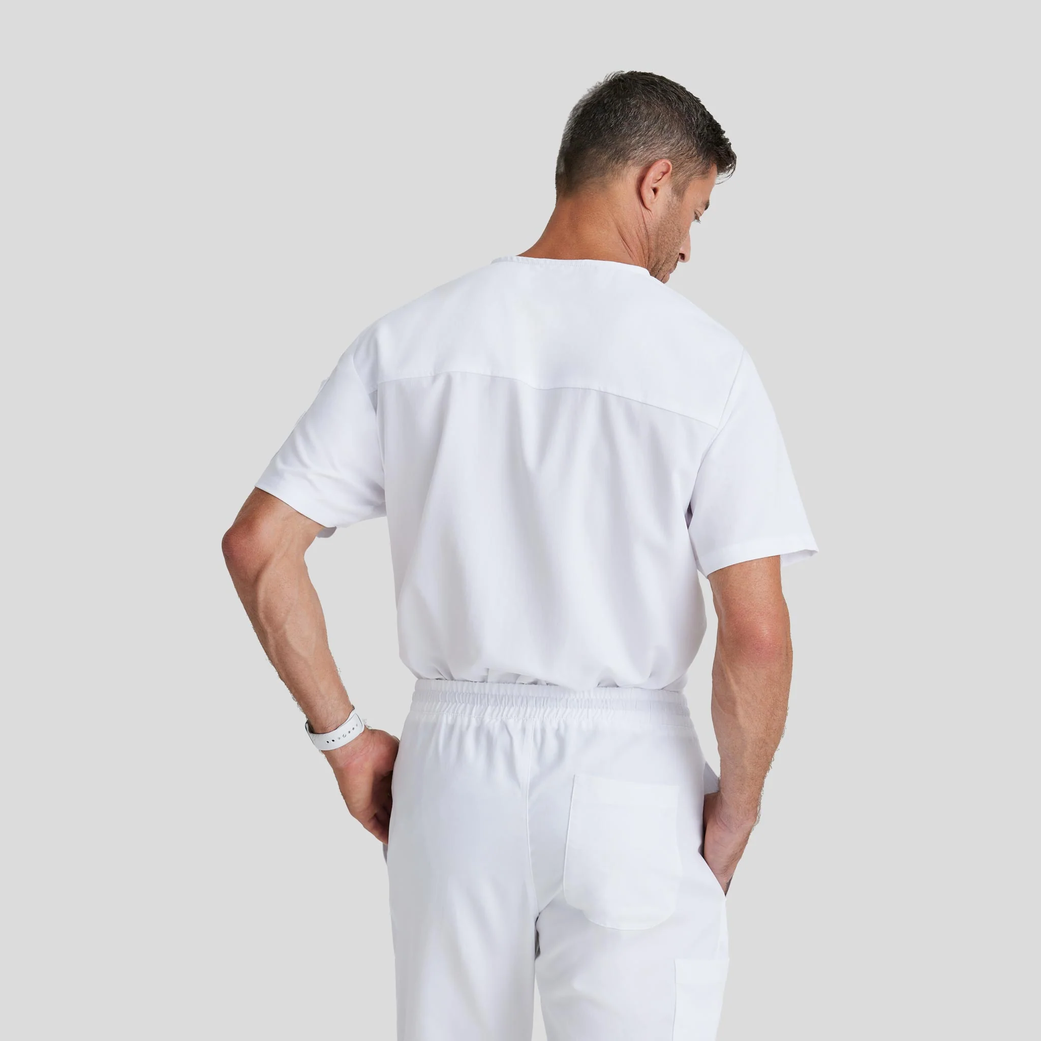 Medical Scrub Top Grey's Anatomy for Men - Image 22