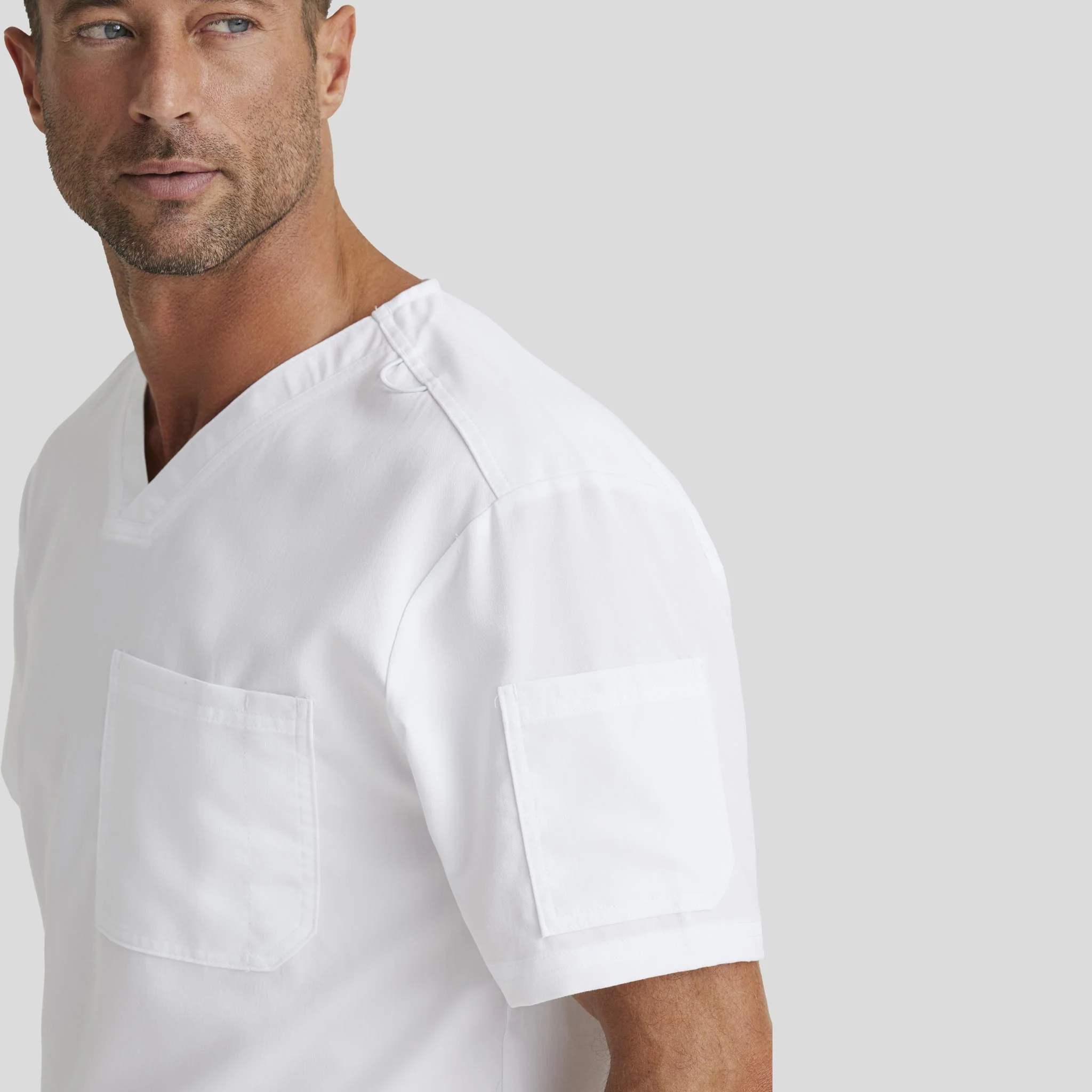 Medical Scrub Top Grey's Anatomy for Men - Image 23
