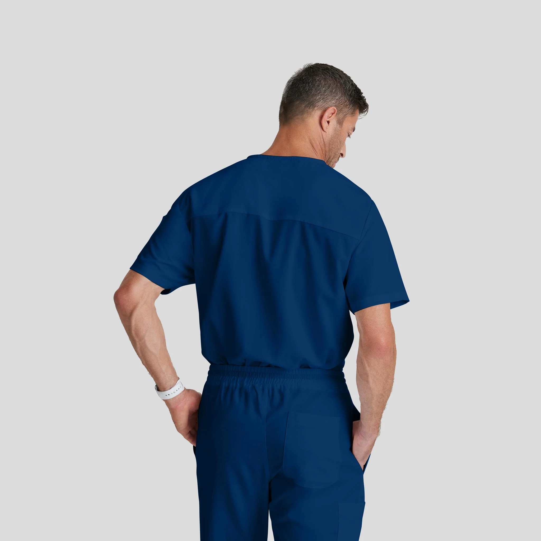 Medical Scrub Top Grey's Anatomy for Men - Image 4