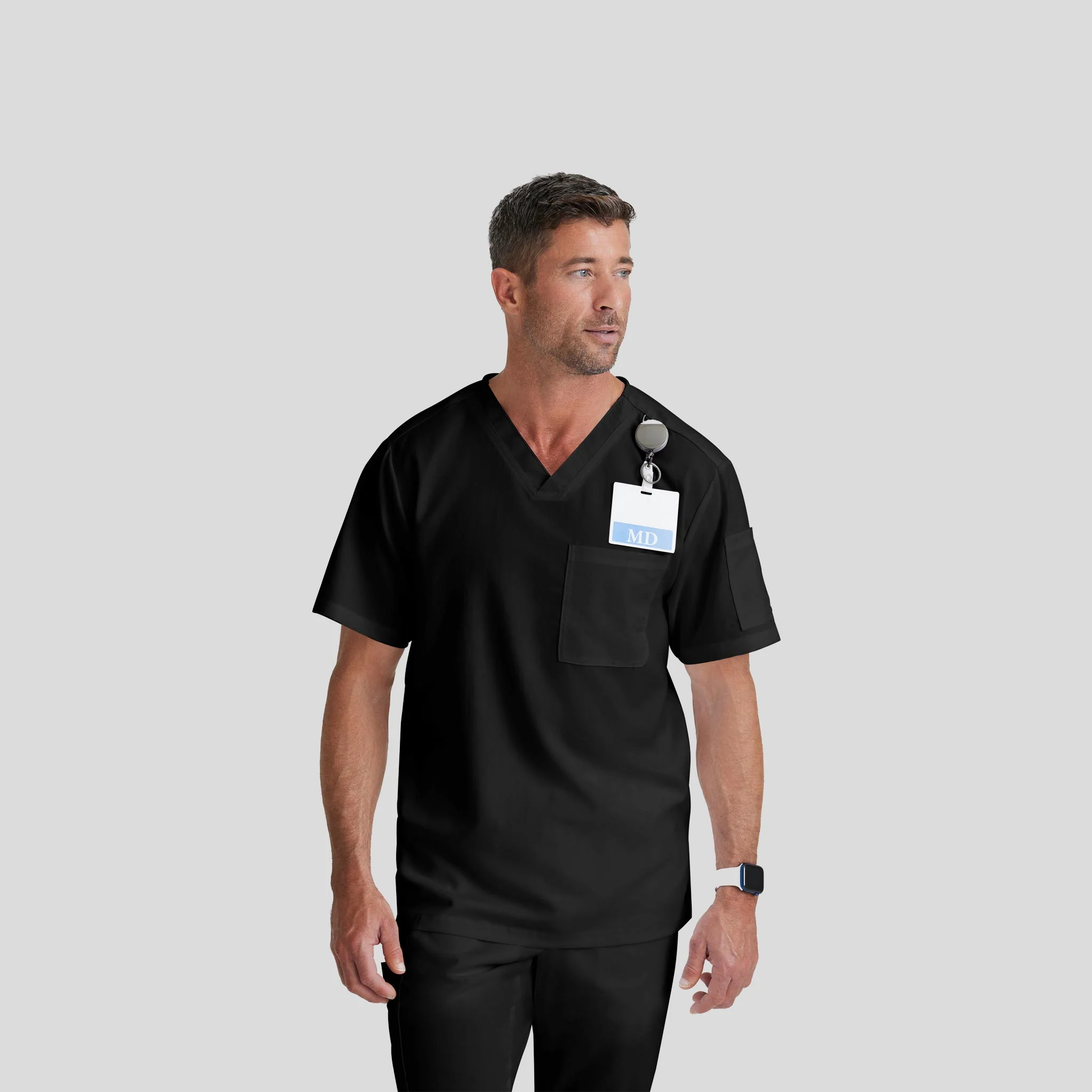 Medical Scrub Top Grey's Anatomy for Men - Image 6