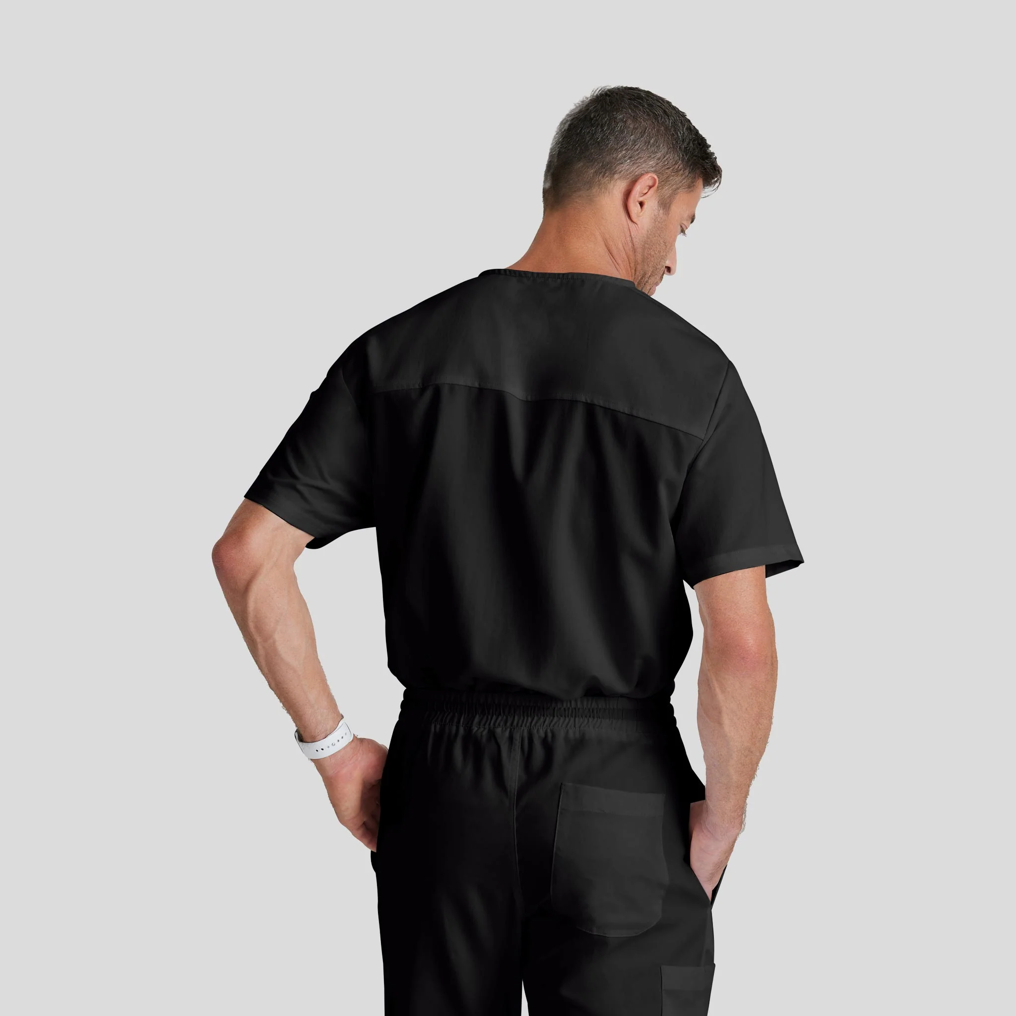 Medical Scrub Top Grey's Anatomy for Men - Image 7