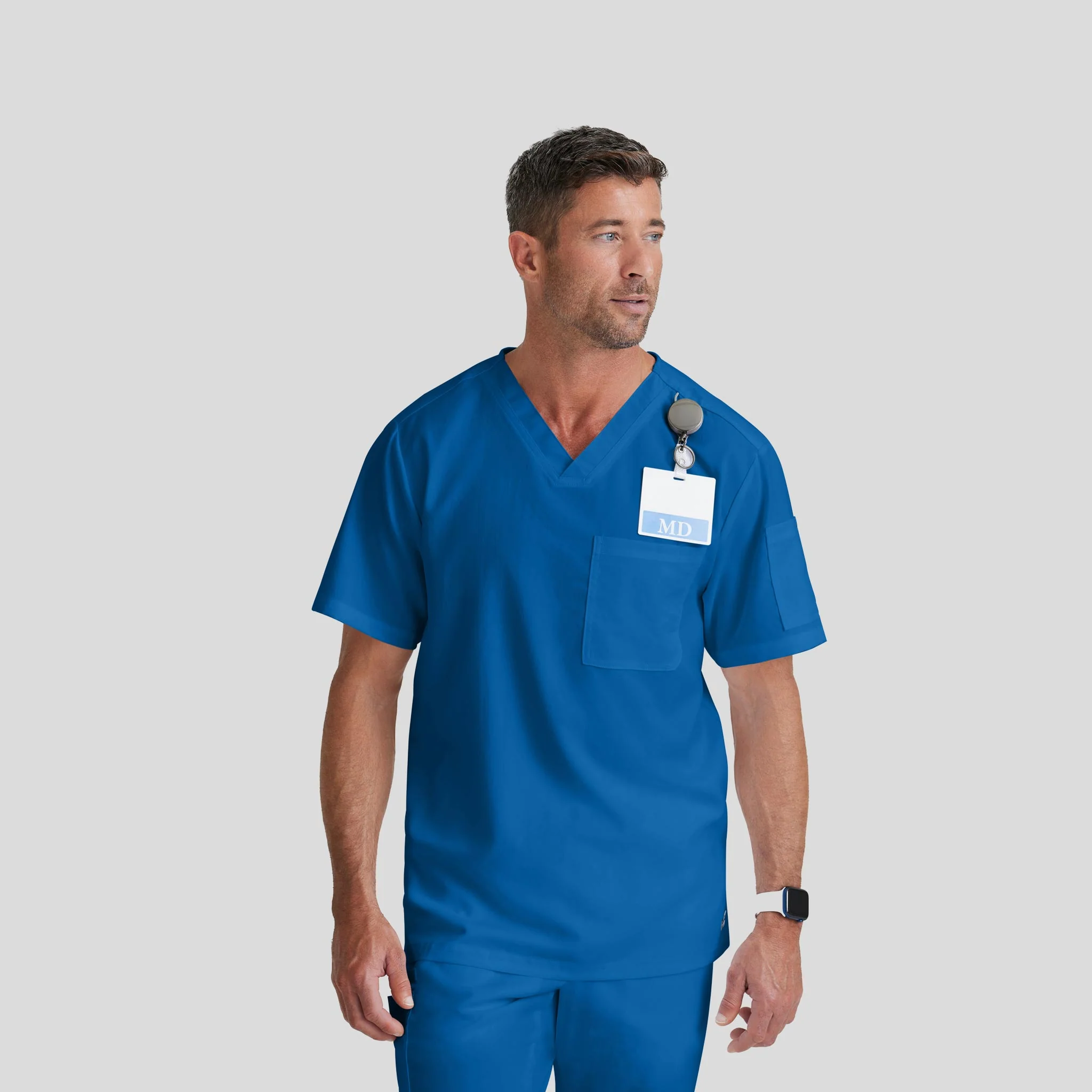 Medical Scrub Top Grey's Anatomy for Men - Image 9