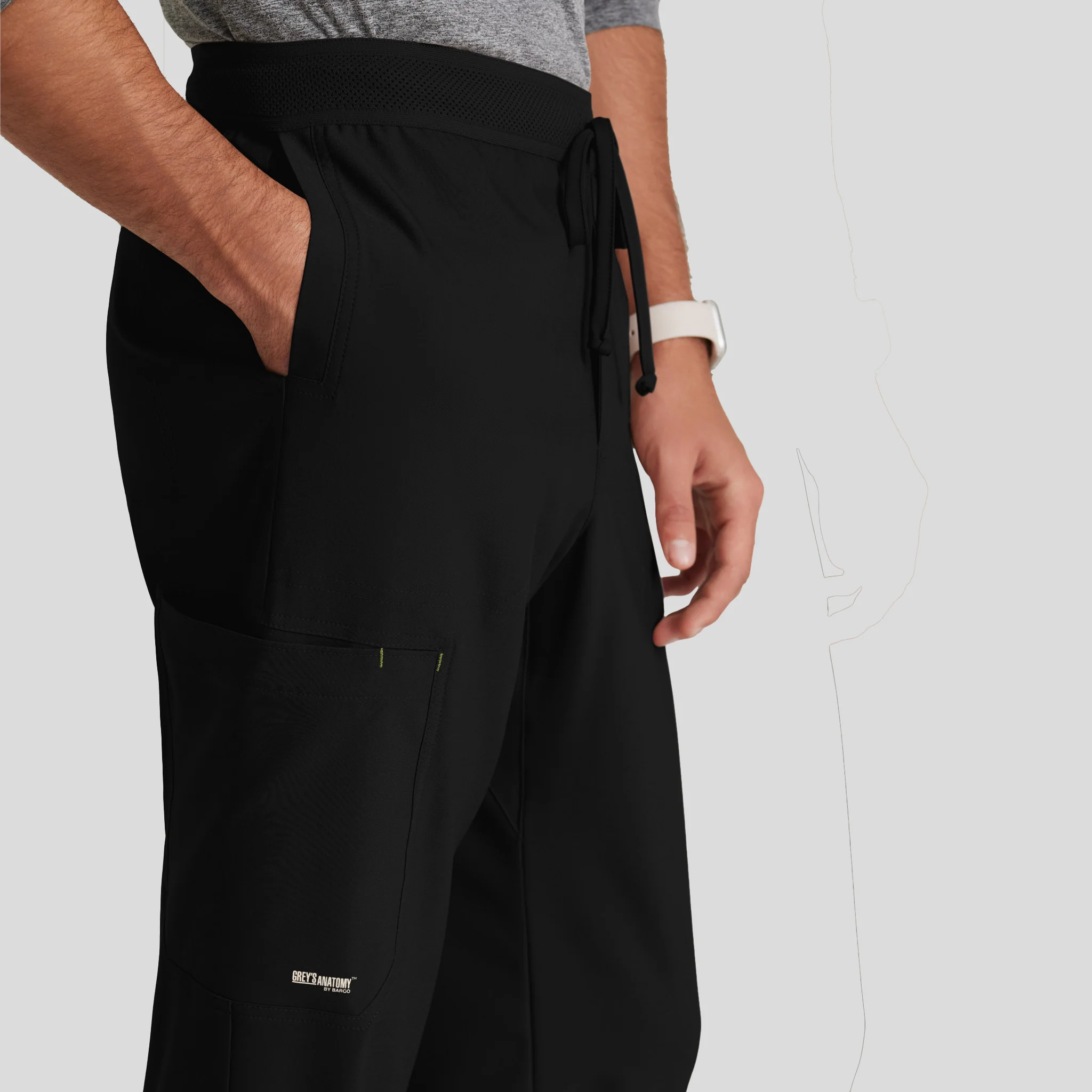 Scrub Pant Grey's Anatomy Evolve for Men - Image 8