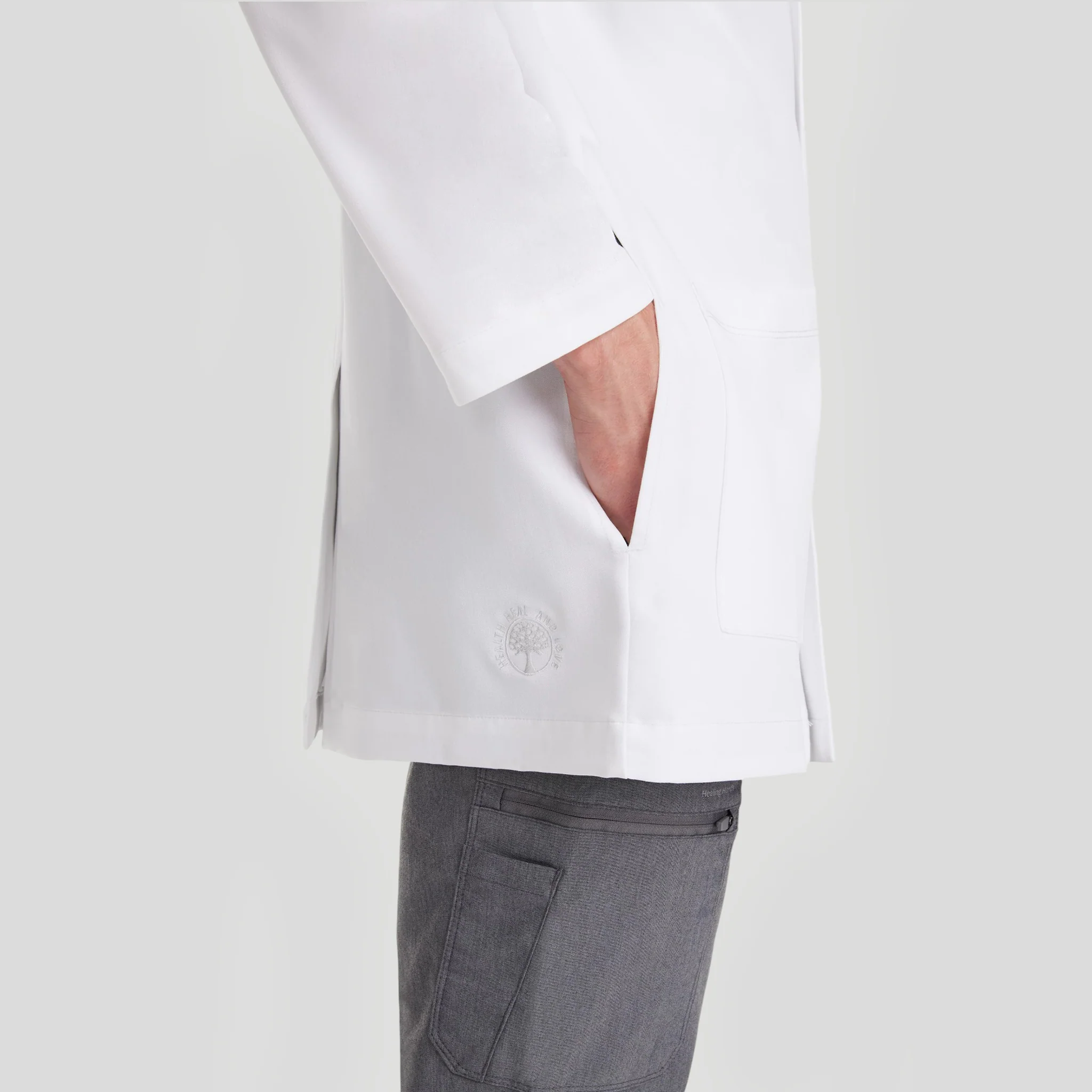 Labcoat Healing Hands Logan 35 Inch for Men - Image 4