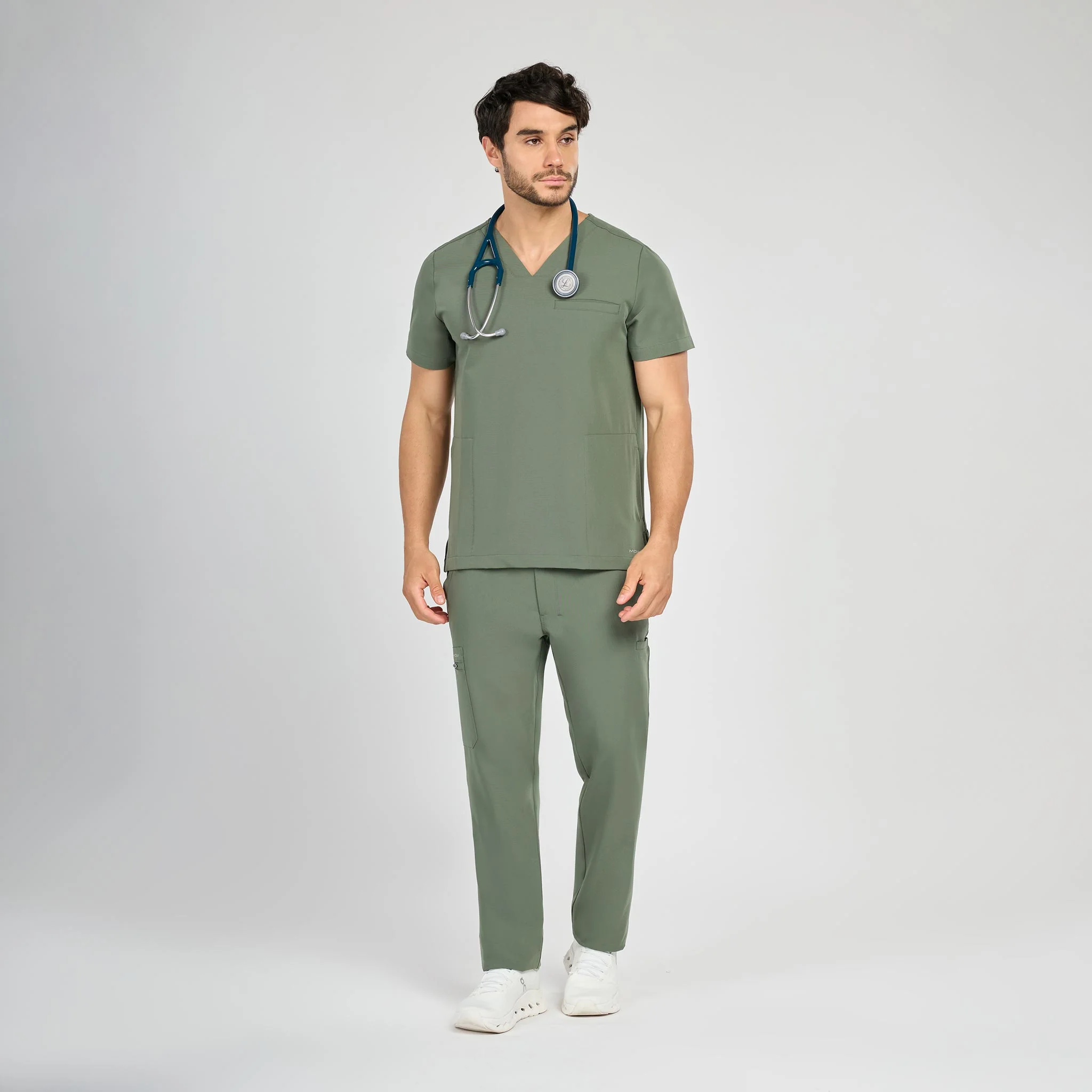 Medical Scrub Top Mouv 3-Pocket for Men - Image 17