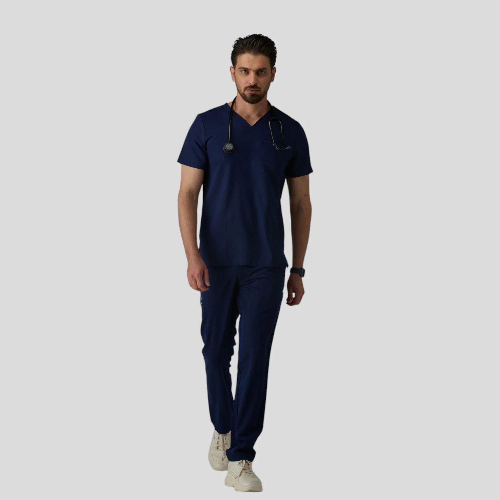 Medical Scrub Top Mouv 3-Pocket for Men - Image 9